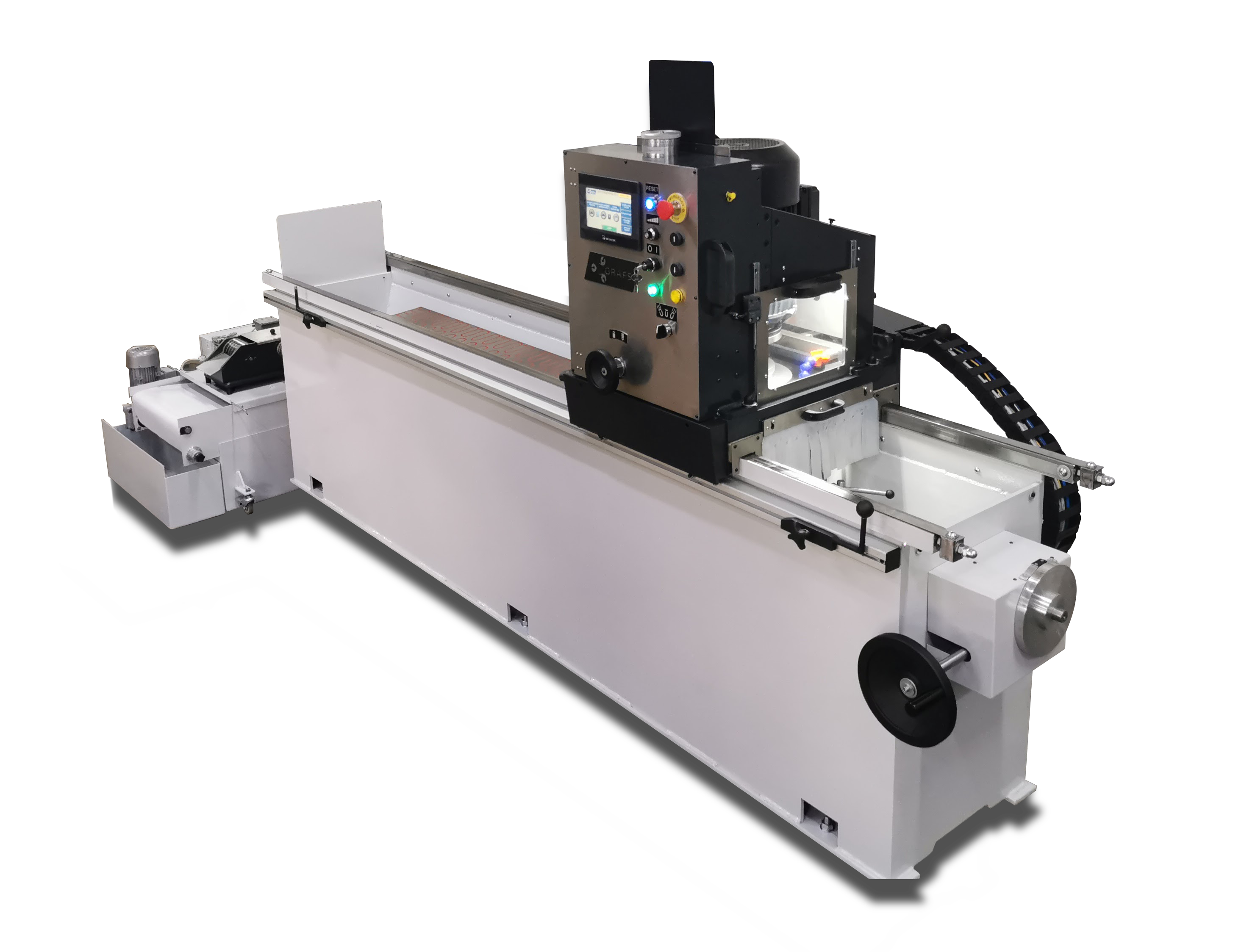 GRAFS GR – automatic, universal, heavy-duty machine for grinding industrial blades